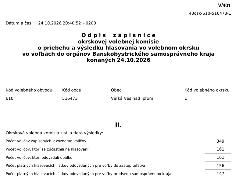 zápisnica